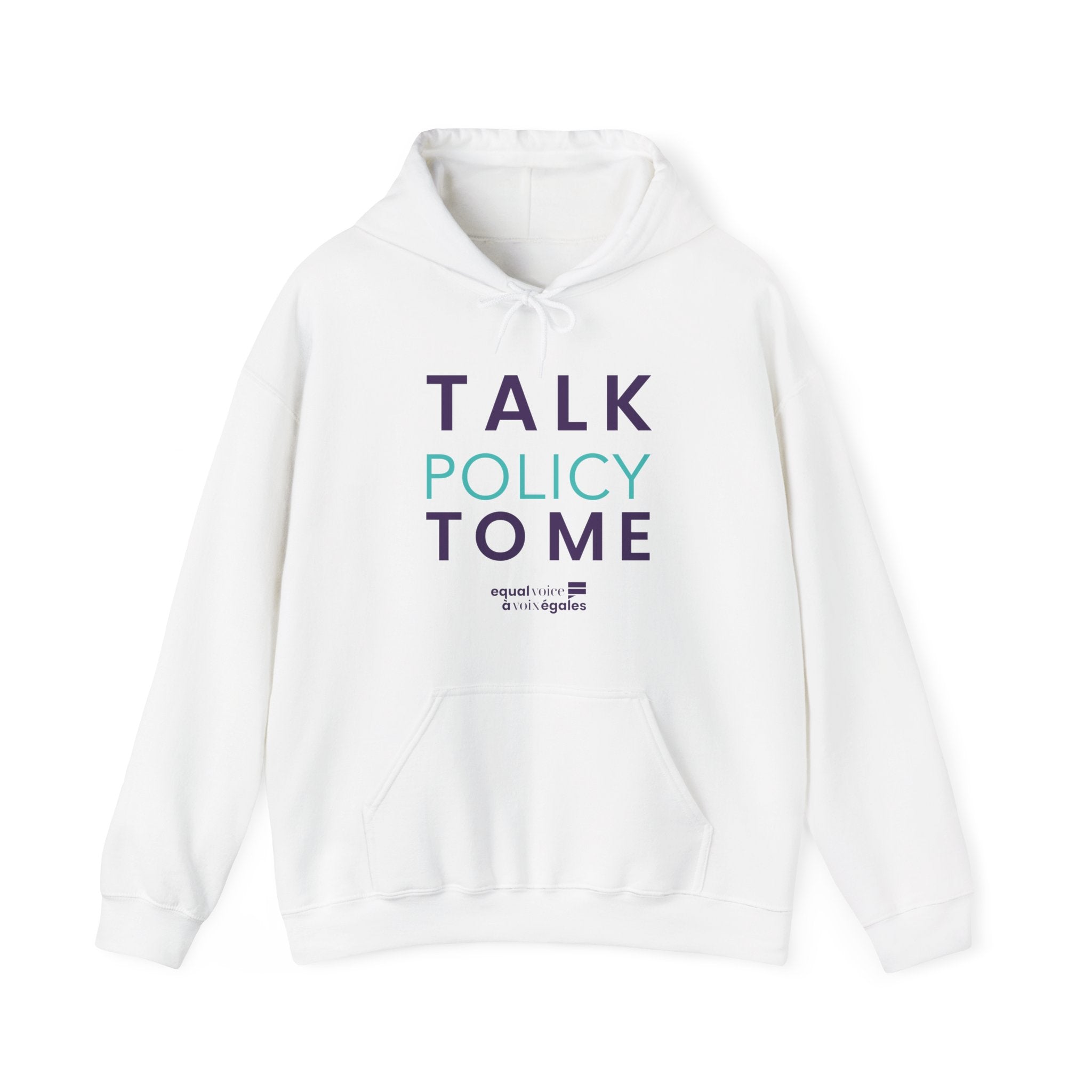 Unisex Heavy Blend™ Hooded Sweatshirt - Talk Policy to Me