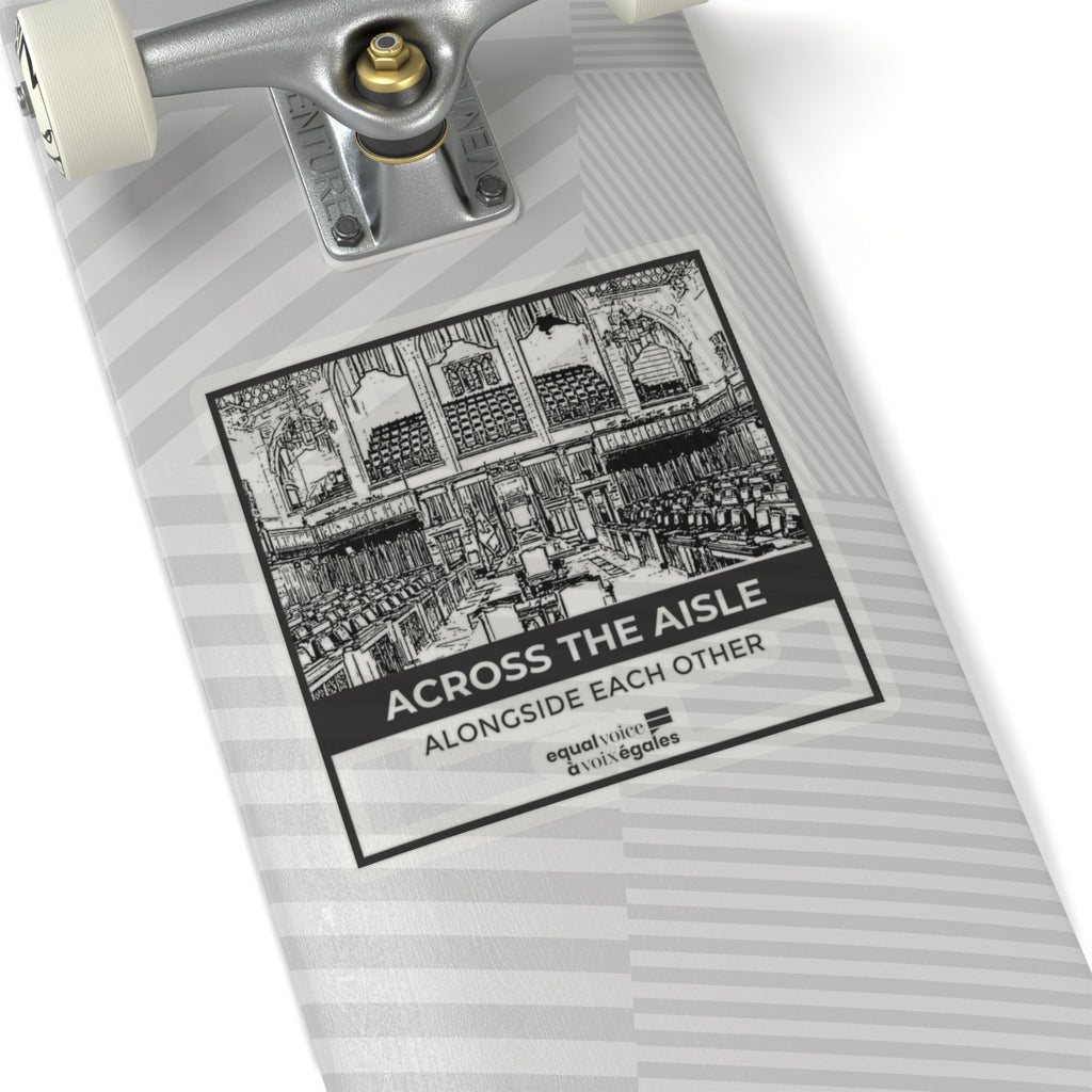 Kiss-Cut Stickers - Across the Aisle