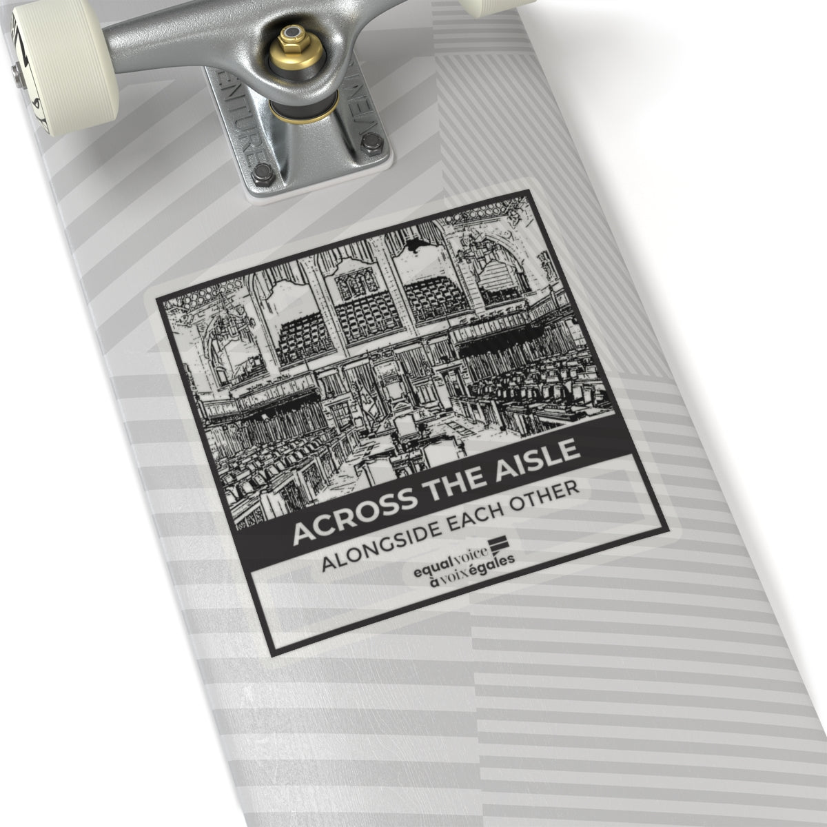 Kiss-Cut Stickers - Across the Aisle