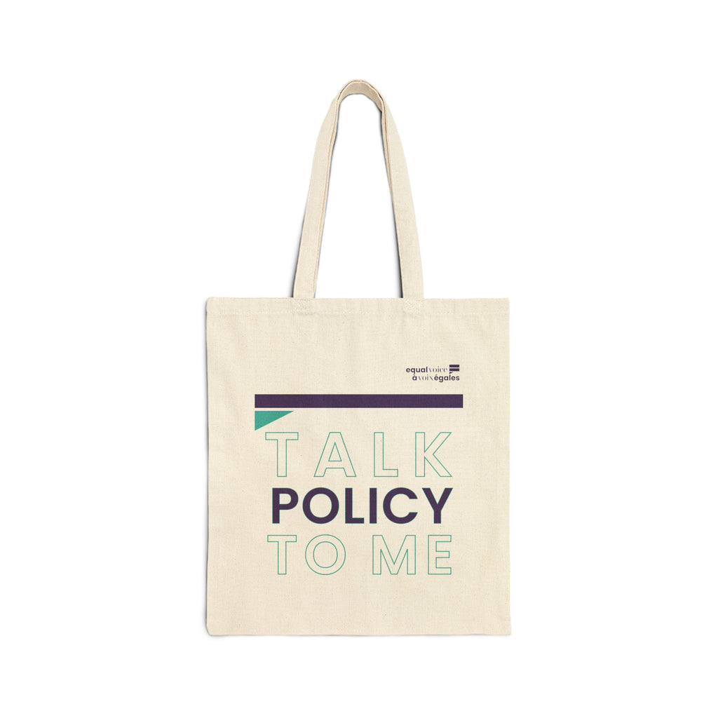 Tote Bag - Talk Policy To Me