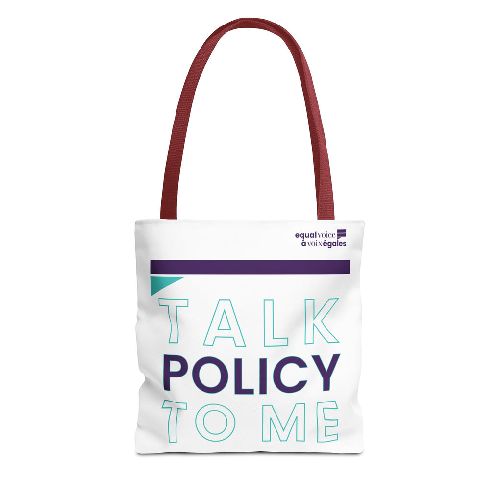 Tote Bag - Talk Policy to Me