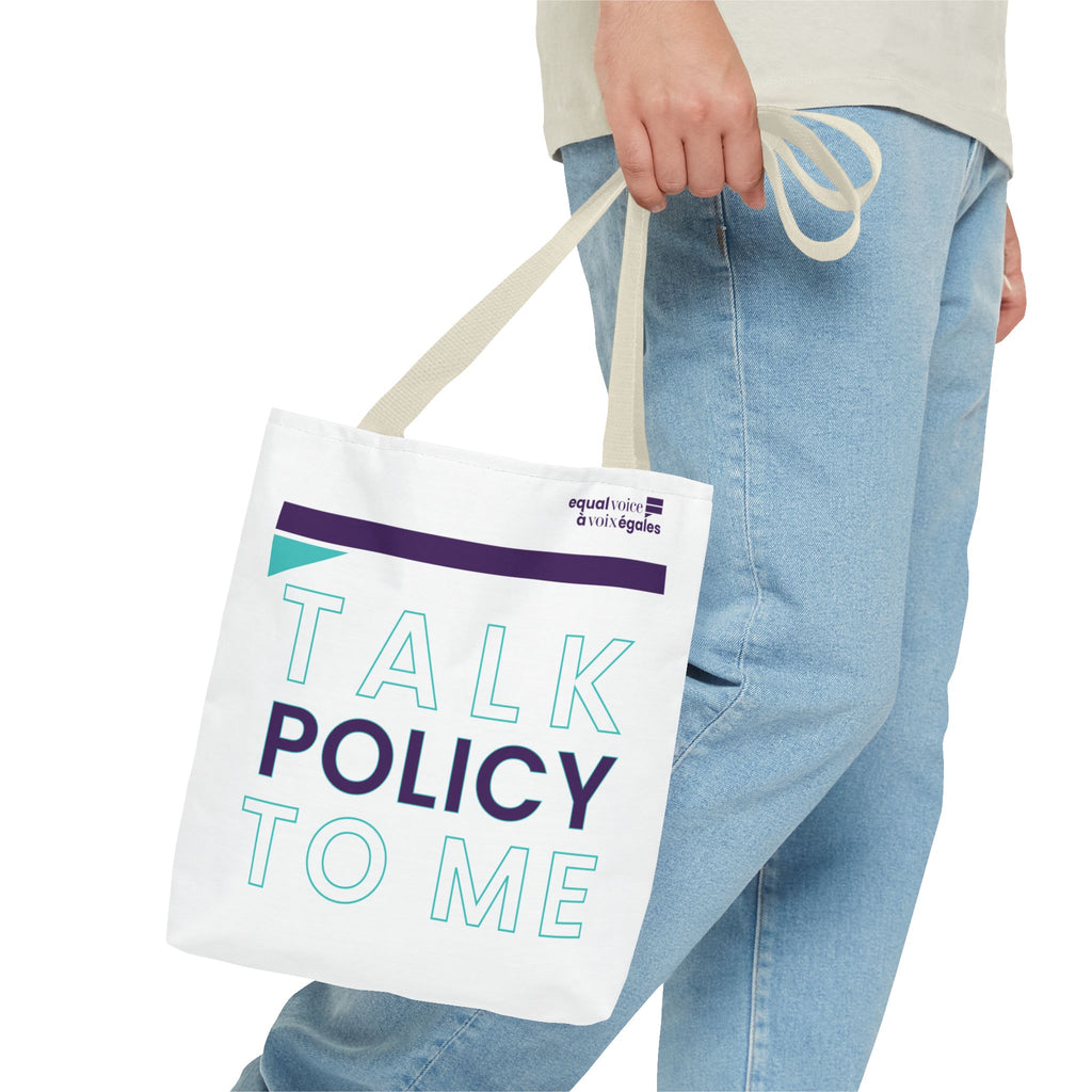 Tote Bag - Talk Policy to Me
