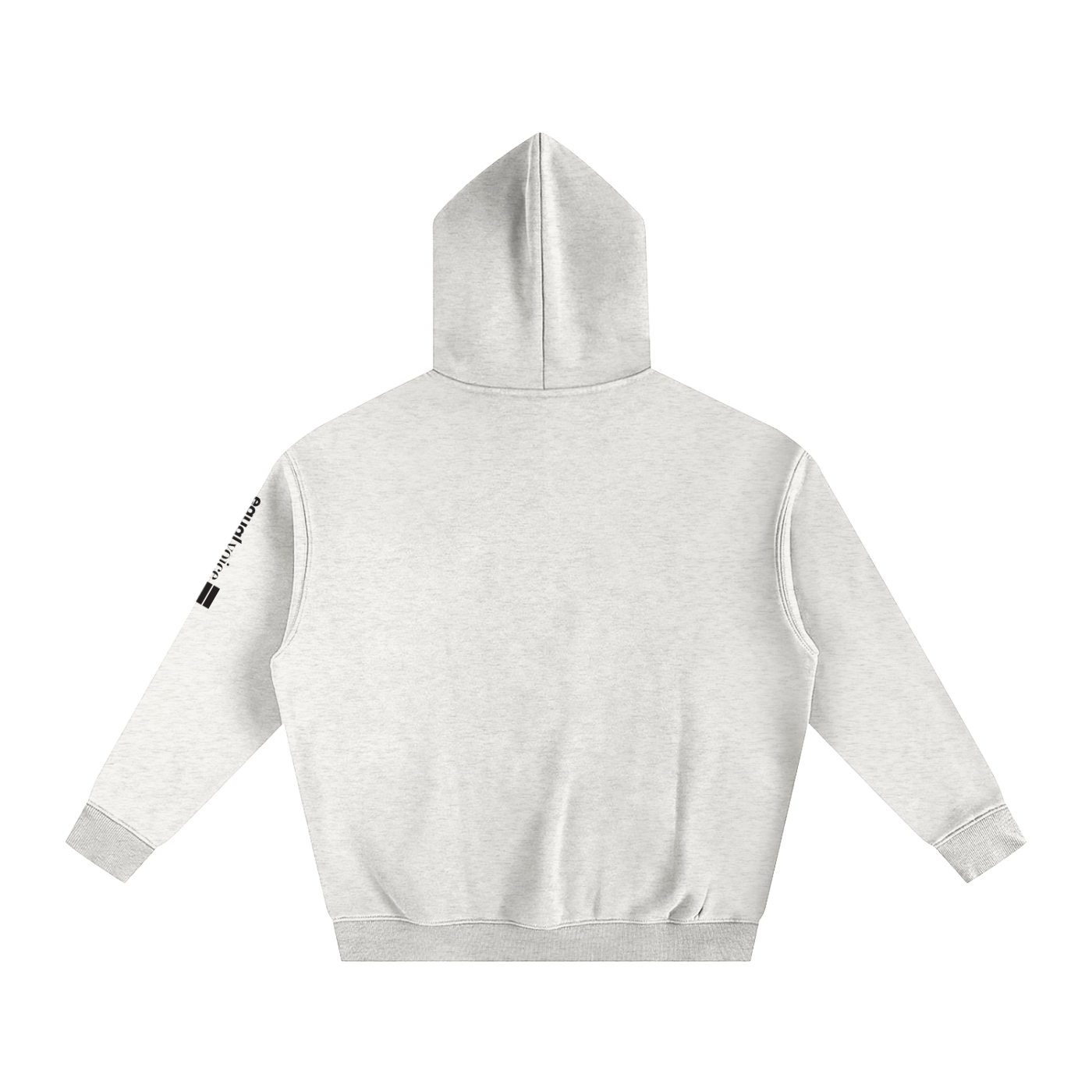 Oversize Fleeced Hoodie - Across the Aisle