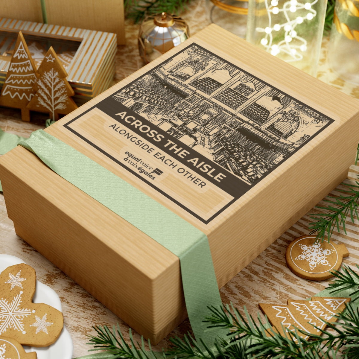 Kiss-Cut Stickers - Across the Aisle