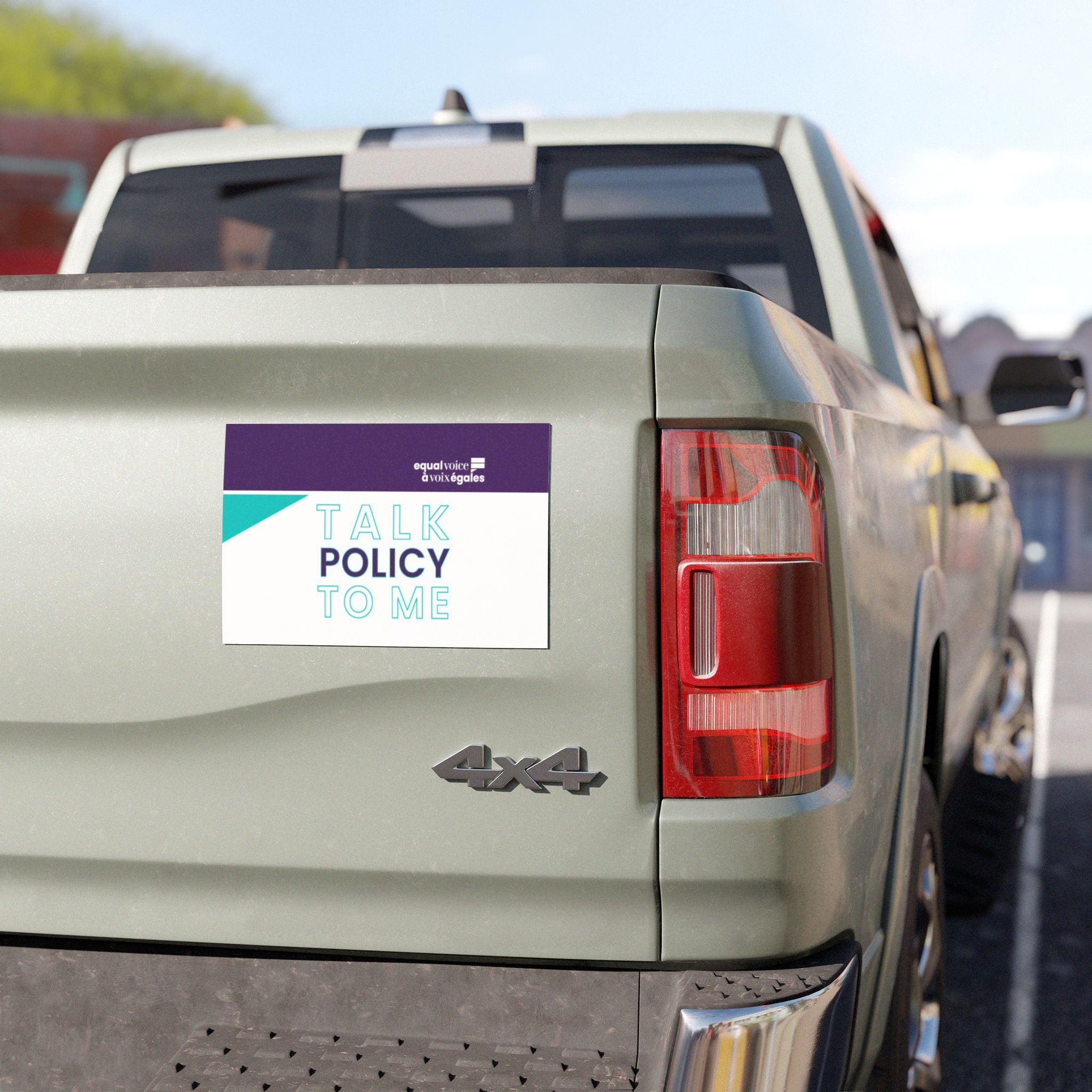Car Magnets - Talk Policy to Me