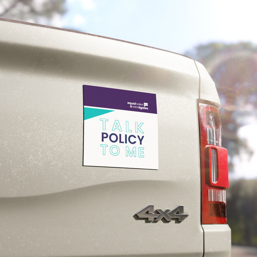 Car Magnets - Talk Policy to Me
