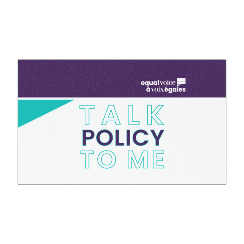 Car Magnets - Talk Policy to Me