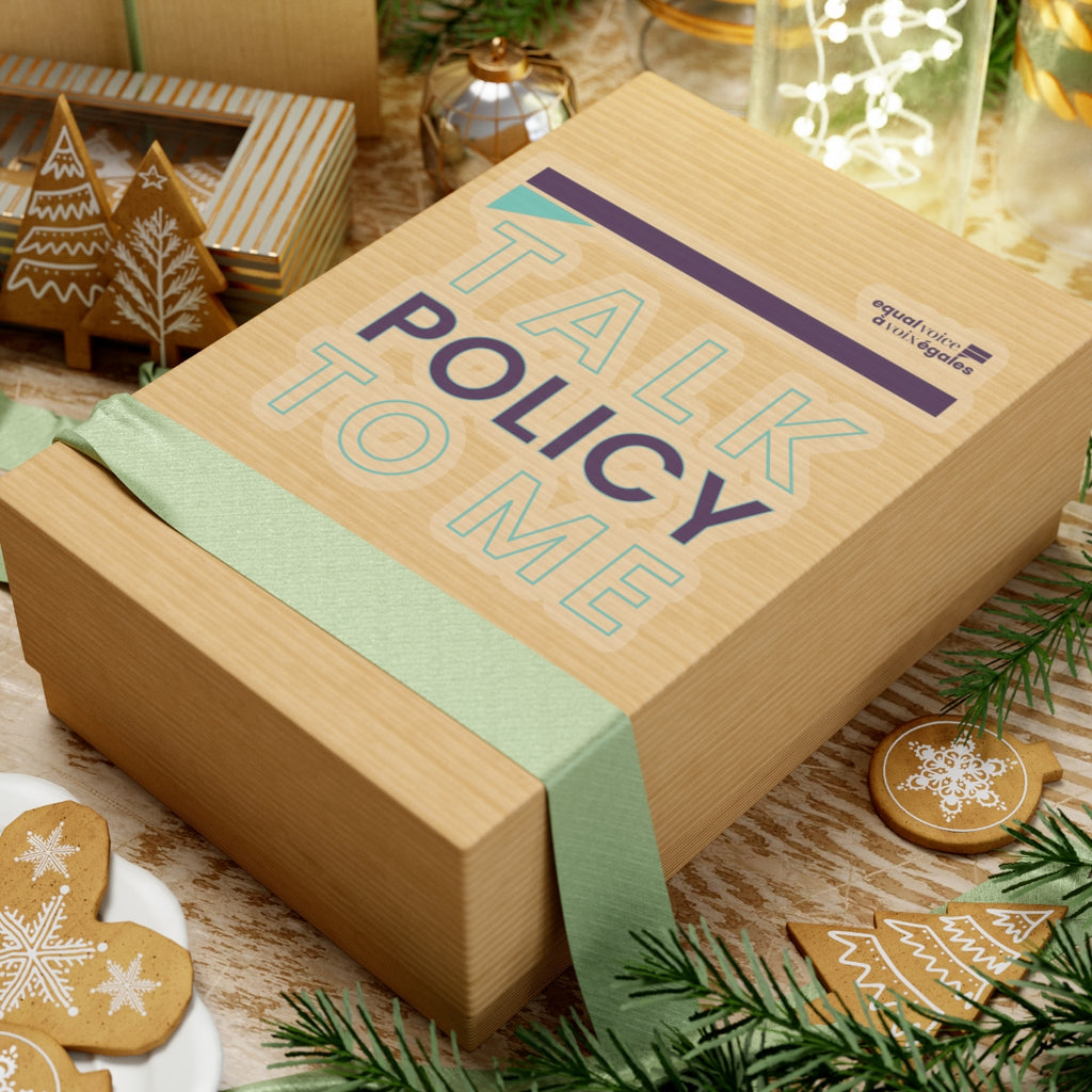 Kiss-Cut Stickers - Talk Policy to Me