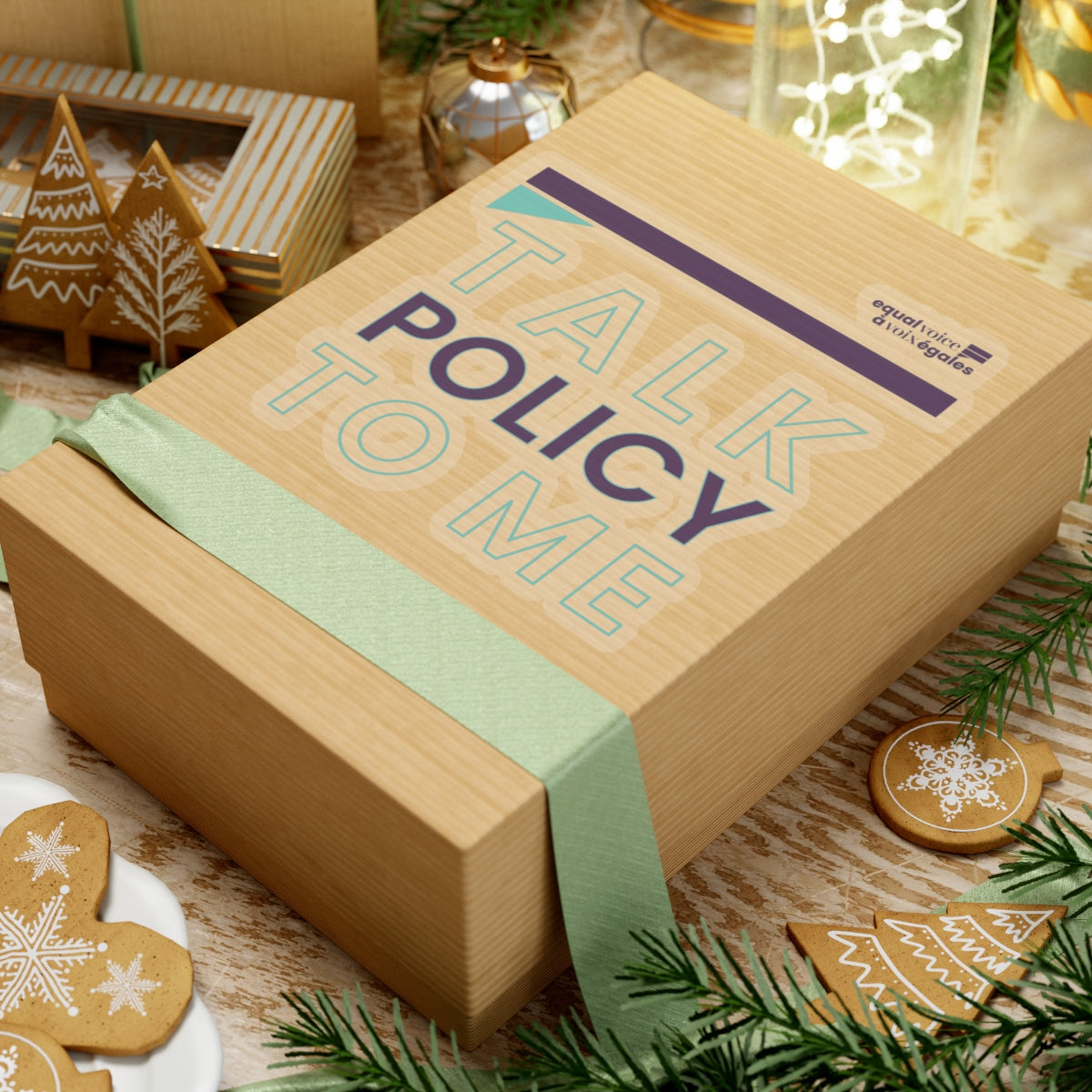 Kiss-Cut Stickers - Talk Policy to Me