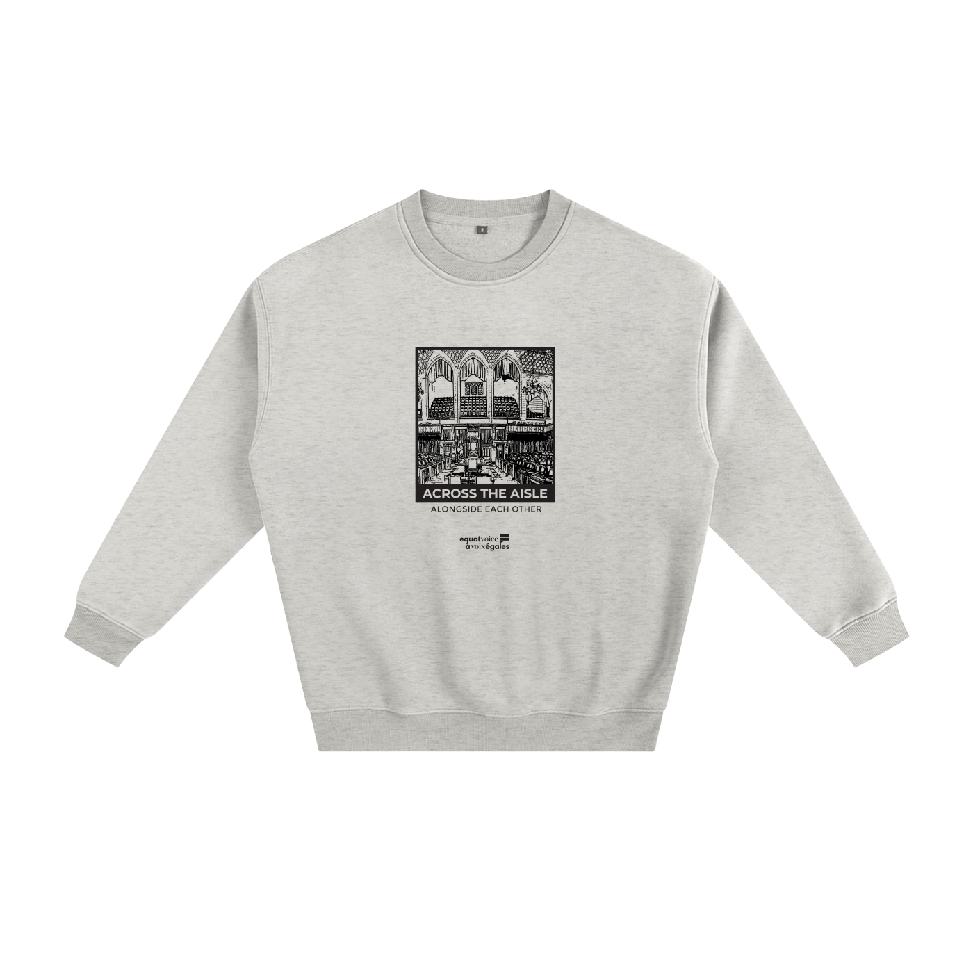 Fleeced Sweatshirt - Across the Aisle