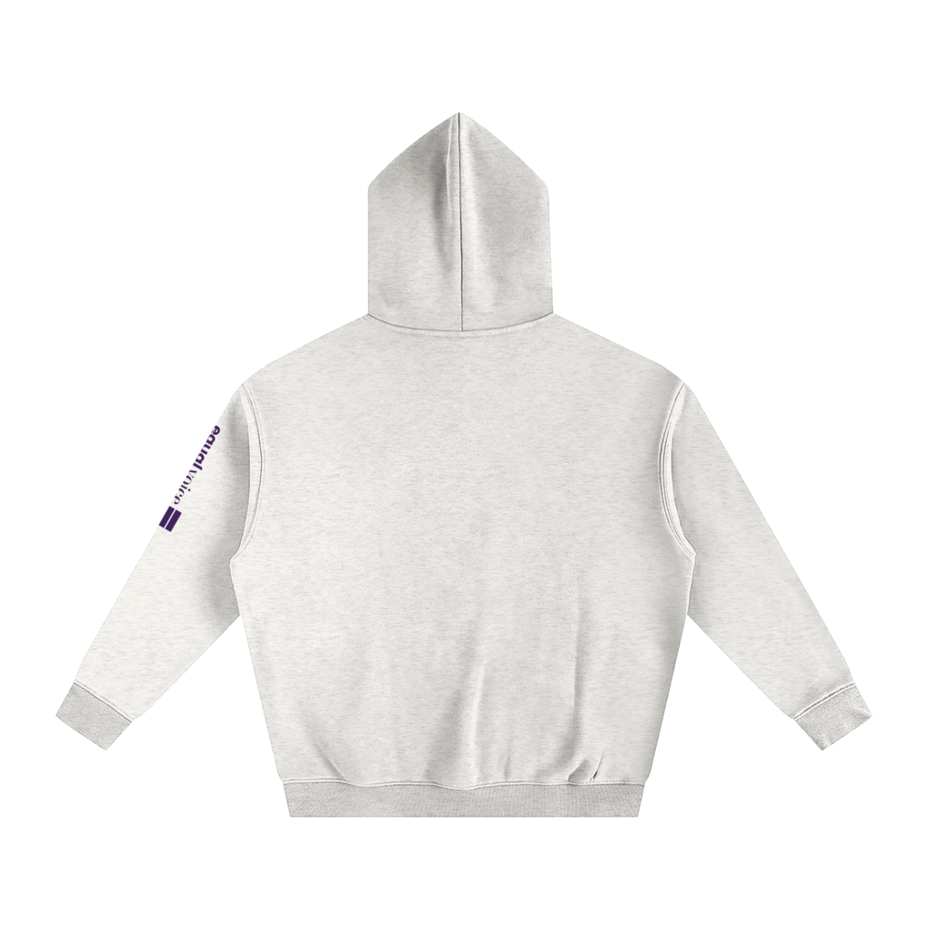 Oversize Fleeced Hoodie - Talk Policy to Me